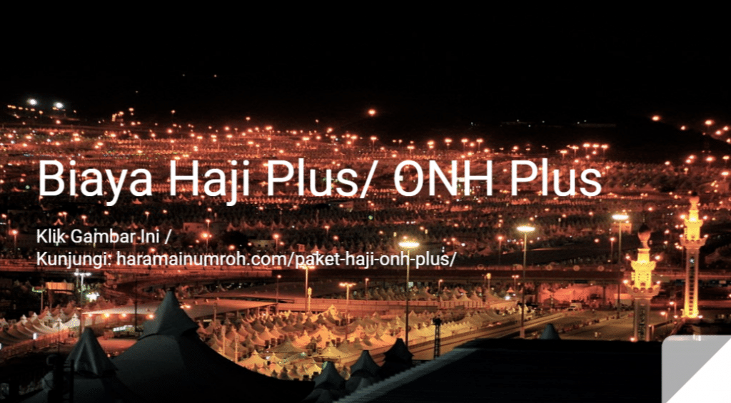 biaya haji plus/ onh plus